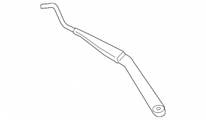 Left windshield wiper arm for Lexus GS300 GS350 GS430 GS450h 06-11