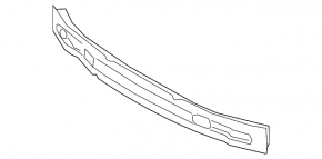 Front bumper reinforcement Audi A4 B9 17-