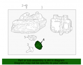 Headlight bulb cover left Hyundai Kona 18-23