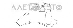 Rear left underhood trim Porsche Panamera 14-16