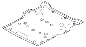 Front subframe guard for the Audi e-tron GT 22-24