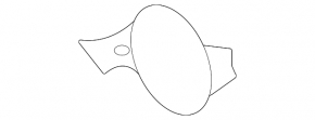 Volkswagen ID.4 21-22 front bumper towing hook cap