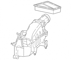 Infiniti QX30 17-19 Air Filter Housing