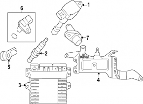 Ignition Coil Infiniti Q50 16-24 3.0T