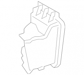 Additional radiator air duct right BMW 4 F32/33/36 14-20 N26 OEM