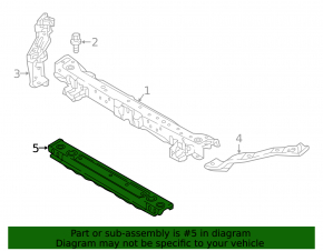 TV lower bar Mitsubishi Eclipse Cross 18-20