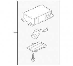 BLUETOOTH COMMUNICATION MODULE VW Jetta 19-26