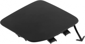 Plug tow hook front bumper Nissan Versa 15-19 usa rest