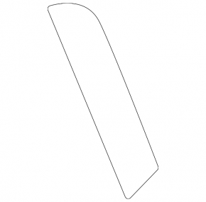 Rear right side door trim Subaru Impreza 24-26