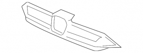 Radiator grill molding grill central Honda CRV 20-22