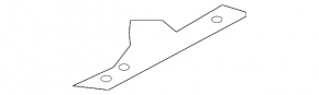 Audi A3 8V 15-20 Trunk Lid Lock Bracket