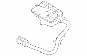 Kia EV6 22-24 rear converter with cable
