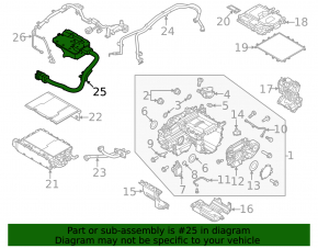 Kia EV6 22-24 rear converter with cable