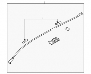 Left roof lining for Mazda3 MPS 09-13