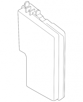 Mazda CX-7 06-09 Underhood Fuse Box Cover