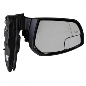 Left side mirror assembly for Ford Escape MK3 2017-2019, 5-pin, heated, white
