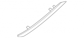 Left rear bumper reflector for Land Rover Range Rover Velar 18-25
