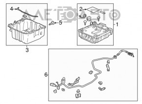 Honda CRZ 11-12 High Voltage Cable
