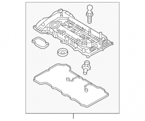 Valve cover Hyundai Kona 18-21 2.0
