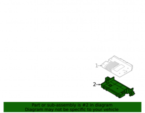 Bracket Gateway module Audi E-Tron 19-23