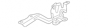 Left hood hinge for Toyota Prius C 12-17