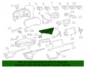 Toyota Camry v70 18-24 hybrid auto climate control, scratches