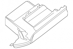 Glove box, glove compartment Nissan Maxima A36 16-18 beige