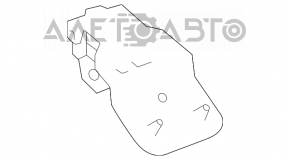 Right tailgate hinge for Toyota Highlander 14-16