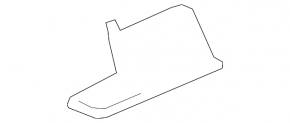 Trunk door handle inside right Lexus UX200 UX250h 19-