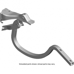 Trunk lid hinge right Chevrolet Malibu 16-