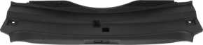Nissan Maxima A36 16 trunk opening trim - black, scuffs