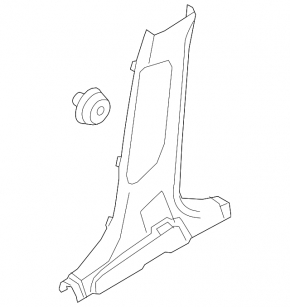 Center pillar trim lower left Kia Sorento 16-20 ser