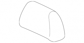Rear left headrest, 3rd row, Kia Sorento 21-24 HEV, gray leather