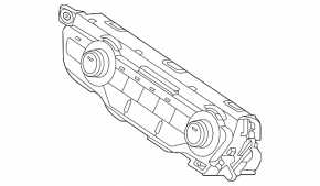 Climate control Kia Niro 20-22 HEV, PHEV
