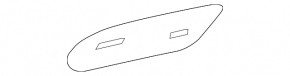 Fuel filler flap Mercedes W167 GLE 350 450 20-23