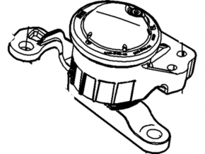 Front engine mount for Ford Flex 13-19