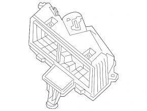Nissan Murano z52 15-24 air filter housing upper cover