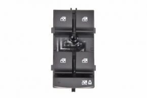 Front left window lift control Chevrolet Malibu 13-15 with cover, rub button