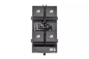 Front left window lift control Chevrolet Malibu 13-15 with cover, rub button