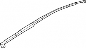 Left windshield wiper arm for Nissan Pathfinder 13-20