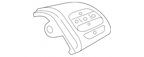 Right steering wheel controls for VW Passat B7 12-15 USA