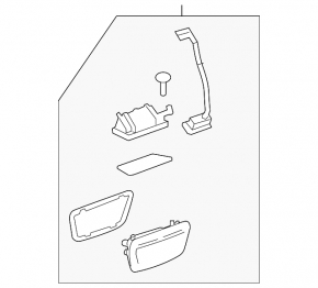 Trunk Door Handle Assembly Buick Encore 13-19