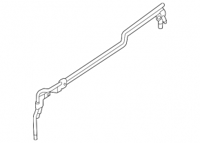 Subaru Outback 15-19 automatic transmission cooling pipes to the radiator
