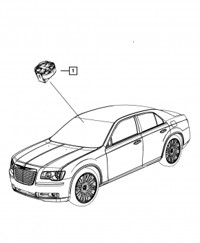 Rain sensor Chrysler 300 11-17