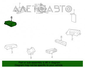Rain sensor Chrysler 300 11-17