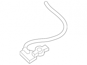 BMW X5 F15 14-18 trunk negative battery terminal
