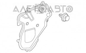 Rear left door panel Toyota Highlander 20-