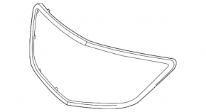 2016-18 Acura RDX Grille Frame