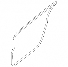Door seal front right Nissan Sentra 13-19