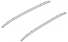 Left longitudinal roof rail for Hyundai Tucson 19-21 for panoramic view